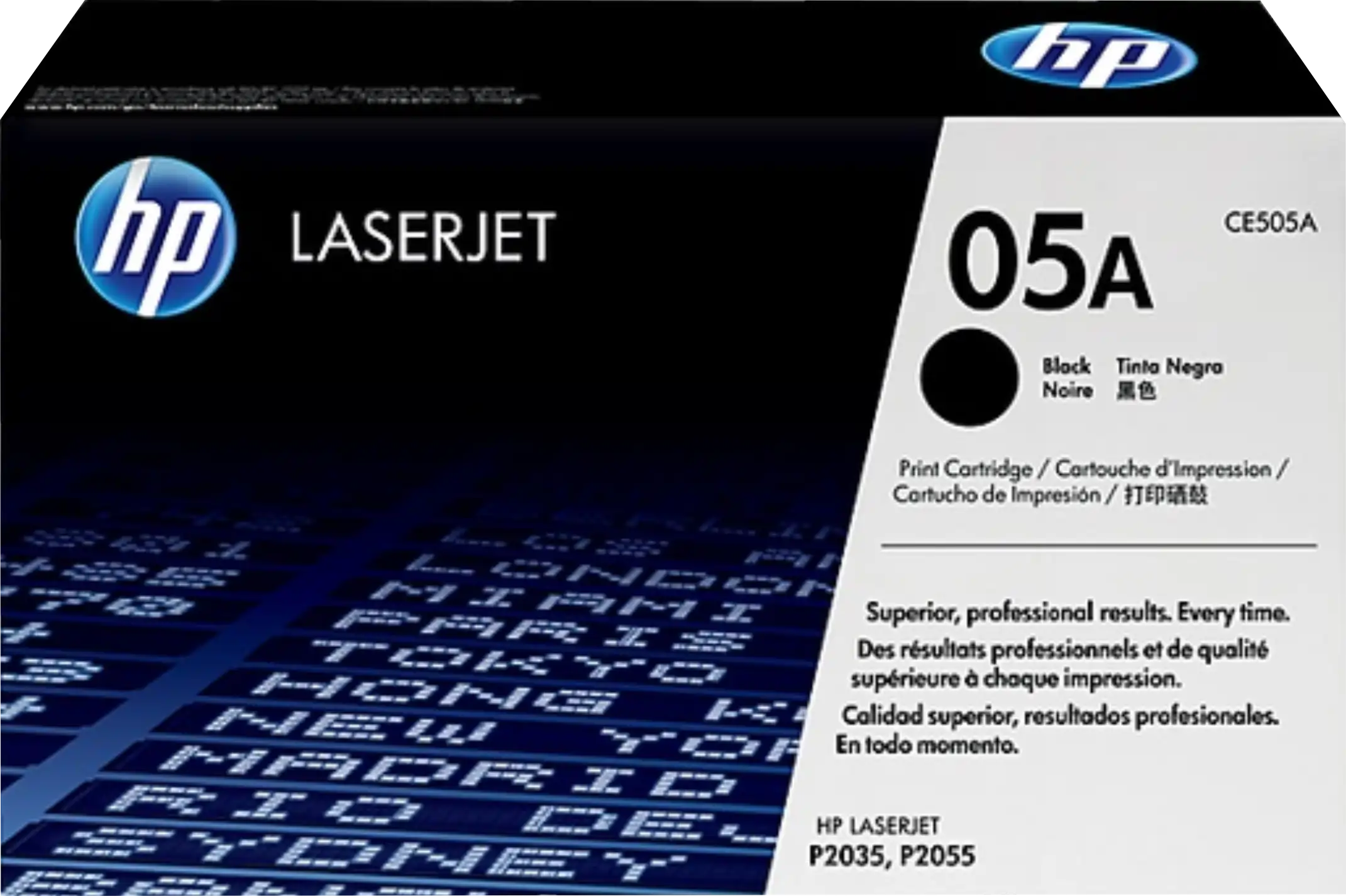 HP 05A (CE505A) Original Black LaserJet Toner Cartridge – For HP LaserJet P2035, P2055 Series